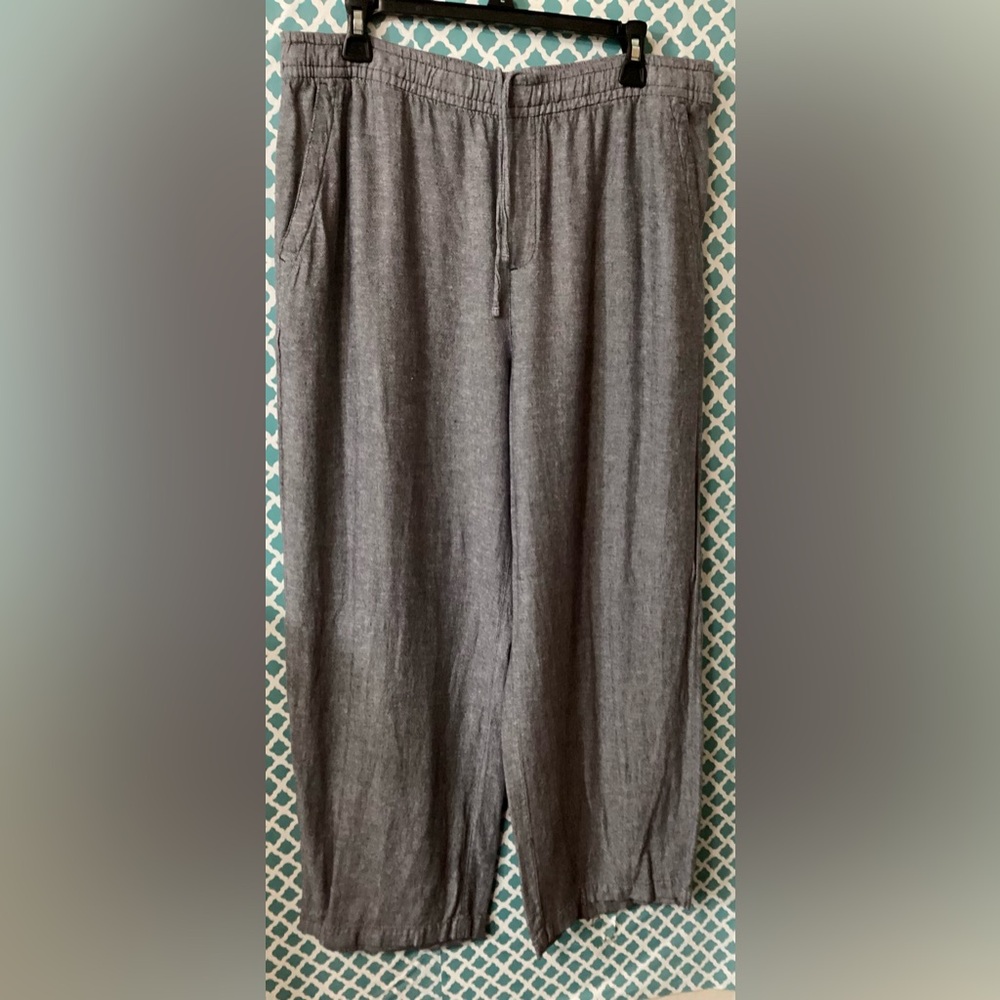 Old Navy Women's Wide Leg Linen Pants Size L